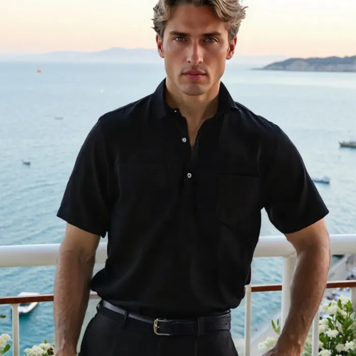 Linen Polo Shirt®