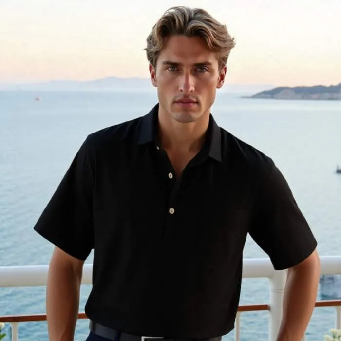 Portofino® Linen Polo Knit