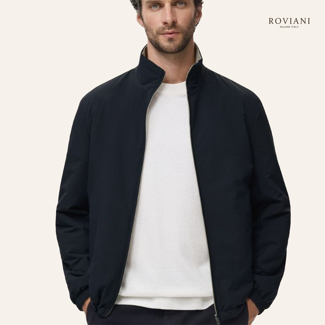 Lightweight Zip-Up Sport Jacket