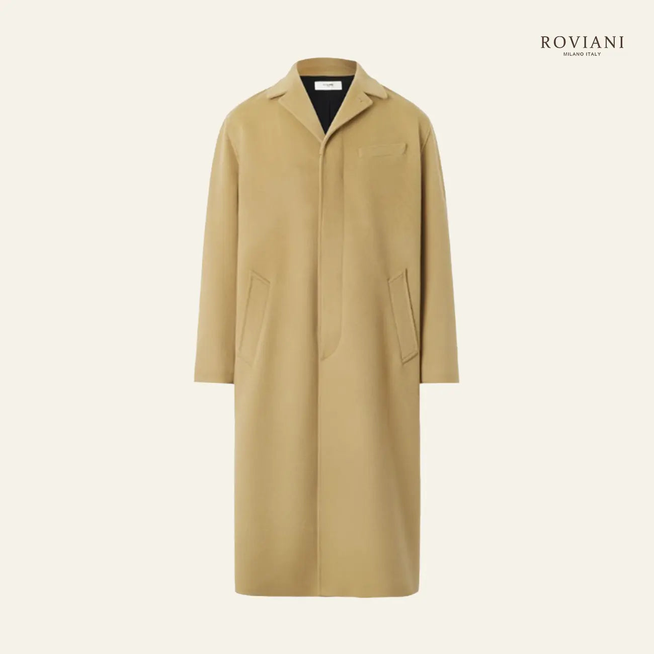 Fizzionato® Beige Wool Coat