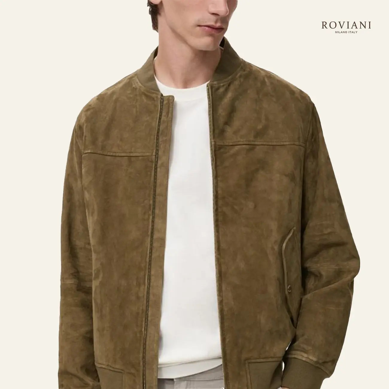 Men’s Faux Leather Jacket