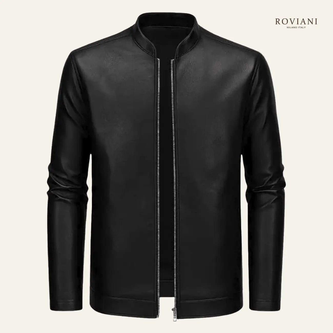 Renzo® Men’s Leather Jacket