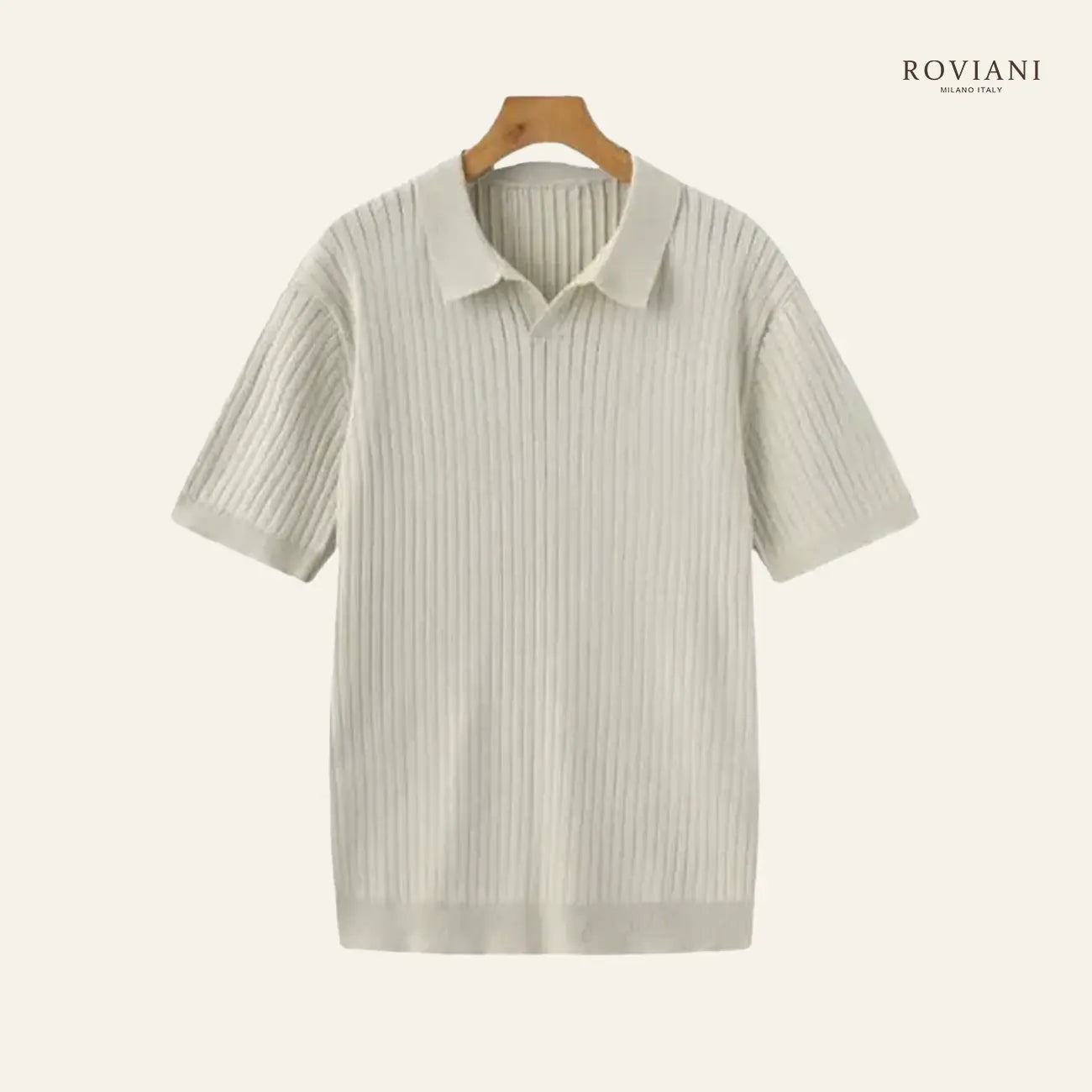 Firenze® Ribbed Polo Knit