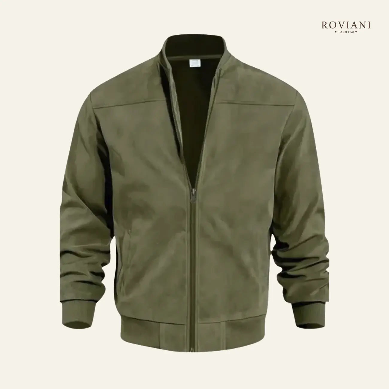 Oslo Suede® Lined Faux Leather Jacket