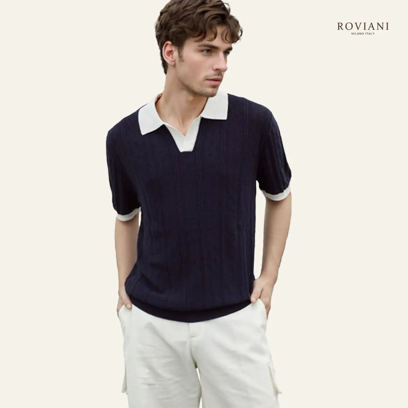 Men’s Bordeaux® Polo Knit